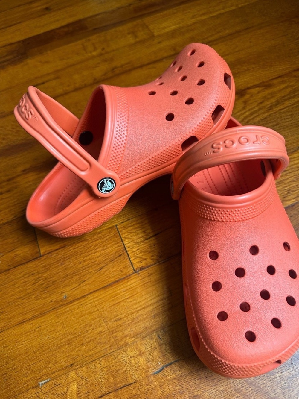 Crocs Classic Clogs Adult Unisex M6/W8 Tangerine Orange Slip-ons Shoes